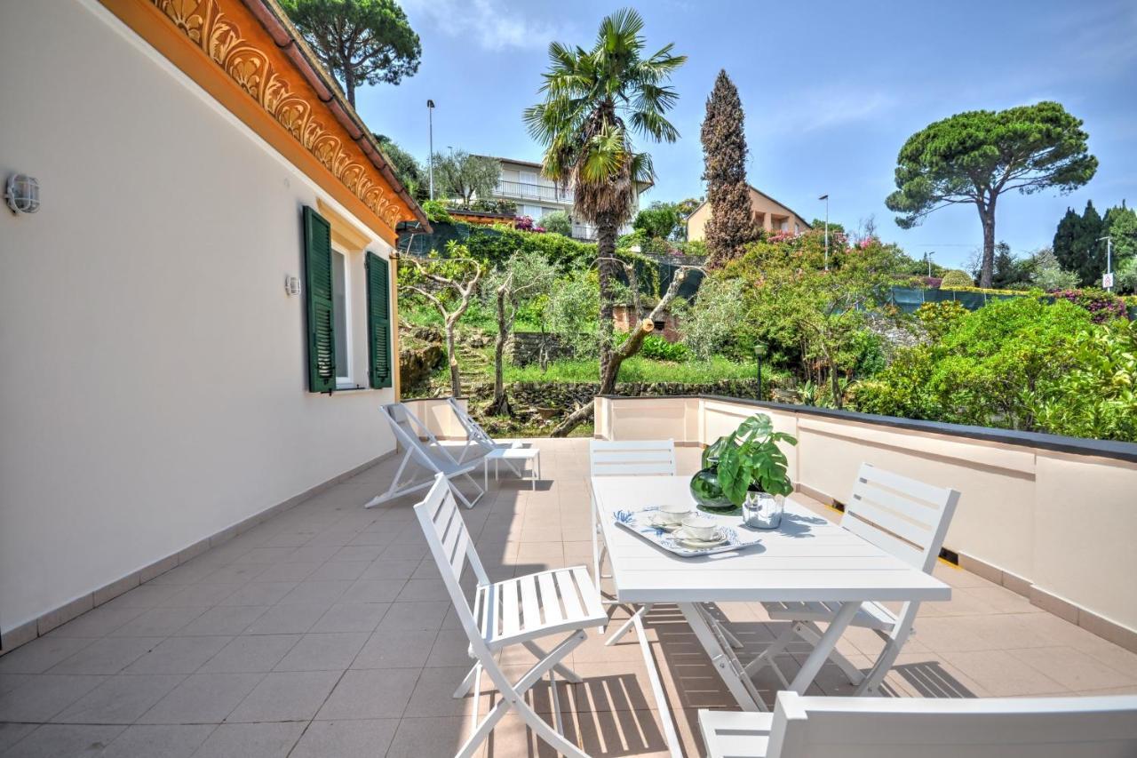Villa Riviera Rapallo - 5 Min Walking From Beach ภายนอก รูปภาพ